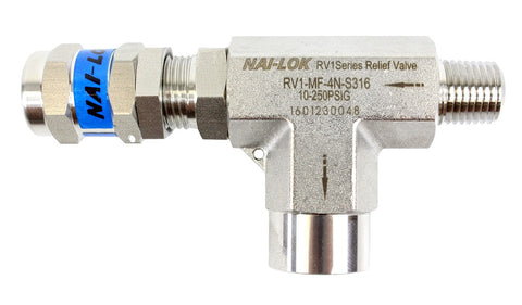 Nai-Lok - Adjustable Pressure Relief Valve