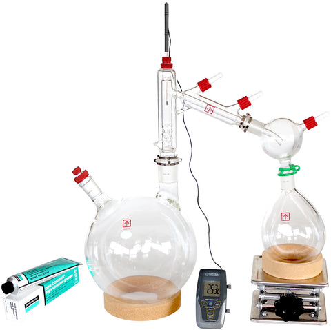 AI Short Path Distillation 5 Liter Kit with Options