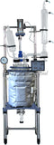 Ai Fully Customizable 20L Single/Dual Jacketed Glass Reactor