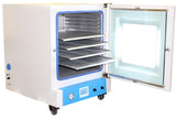 Vaccum Drying 7.5CF Lab Series Oven - 5 Wall Heating, Touch Screen, LED's, Electronic Valves - 4 Shelves Standard